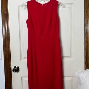 Red Calvin Klein Dress